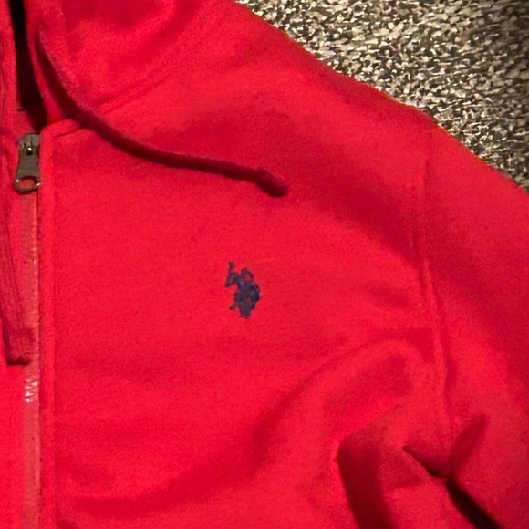 Red polo jacket - Picture 2 of 5